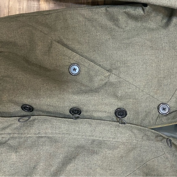 Nikita Dark Green Jacket with Faux Fur Hood - Picture 2 of 11